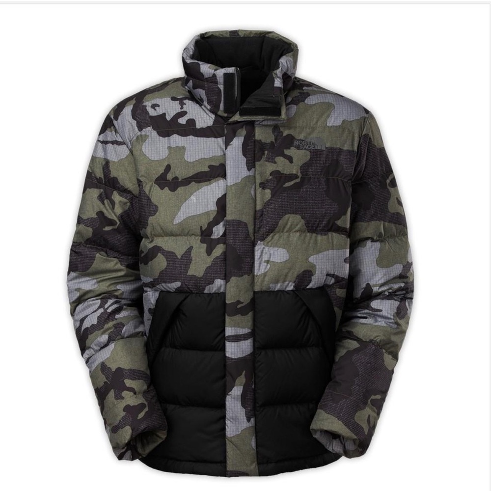 North Face Men’s Sumter Jacket Coat Camo